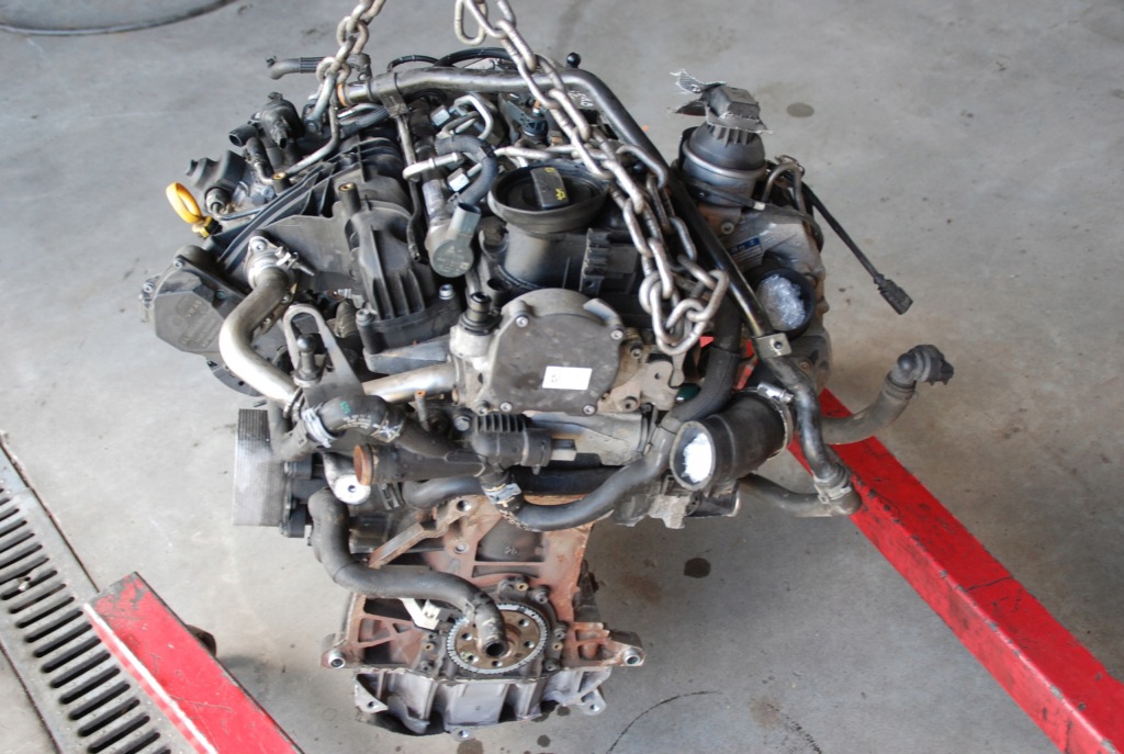 фото №10, Skoda superb ii 2.0 tdi двигатель kompletny дизель cff 2.0 tdi