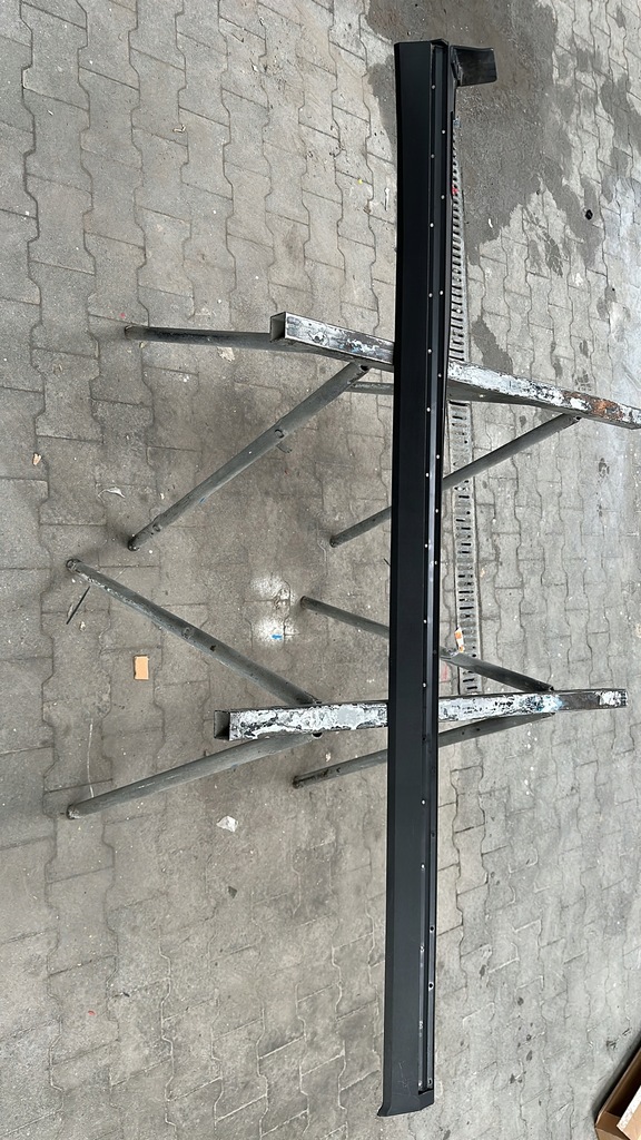 фото №1, Hyundai santa fe 2019- поріг правий накладка