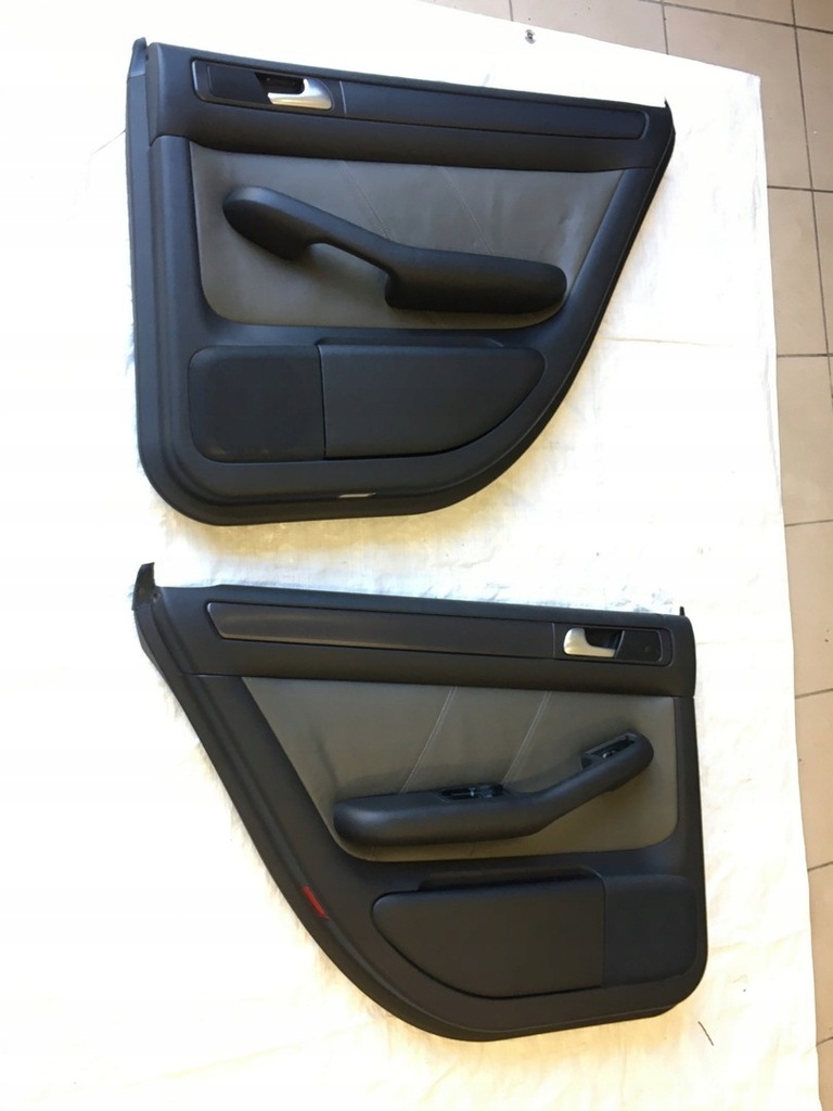 фото №1, Audi a6 c5 allroad обшивка дверь правый задняя кожа