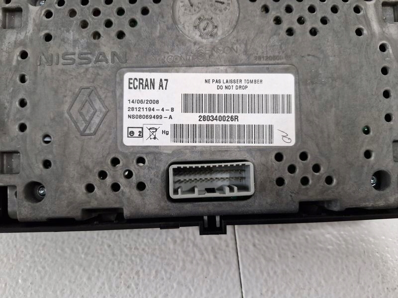 фото №8, Renault laguna 3 iii дисплей екран монітор 280340026r