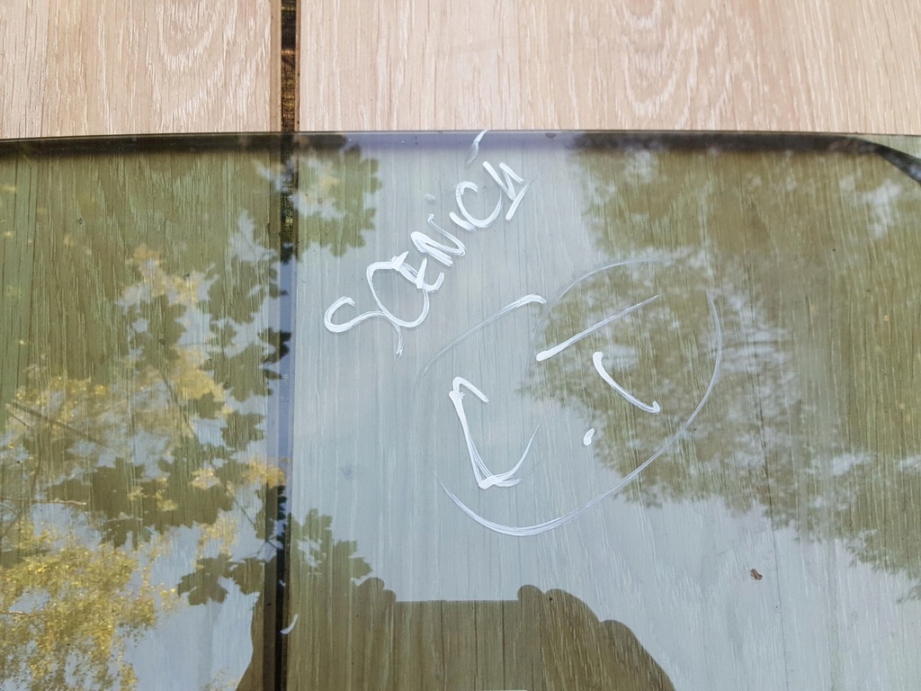 фото №3, Скло бічна ліва задня лівий задня renault scenic ii