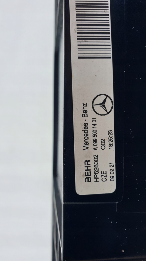 фото №12, Mercedes w253 glc 19- комплект радіатор оригінал