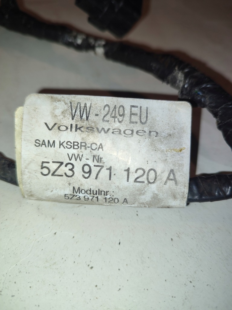 фото №10, Джгут електрична двері ліва vw fox 5z3971120a