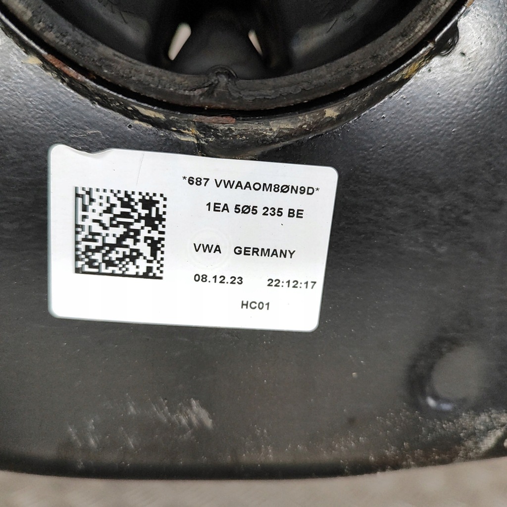 фото №7, Skoda enyaq iv 2024 рама вспомогательная задняя