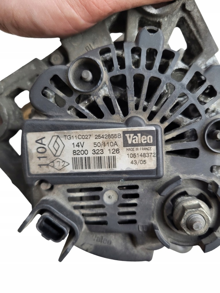 фото №3, Генератор renault megane ii scenic ii 8200323126