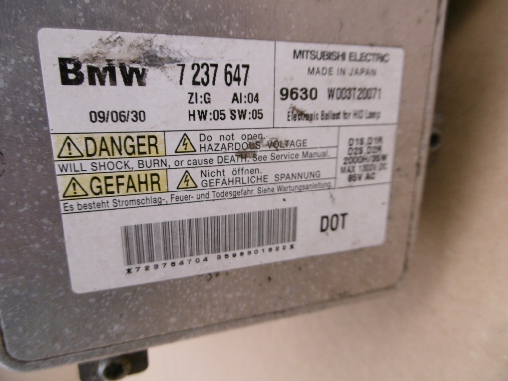 фото №10, Лампа ліва передня перед bmw e90 e91 lci lift bi ксенон bixenon