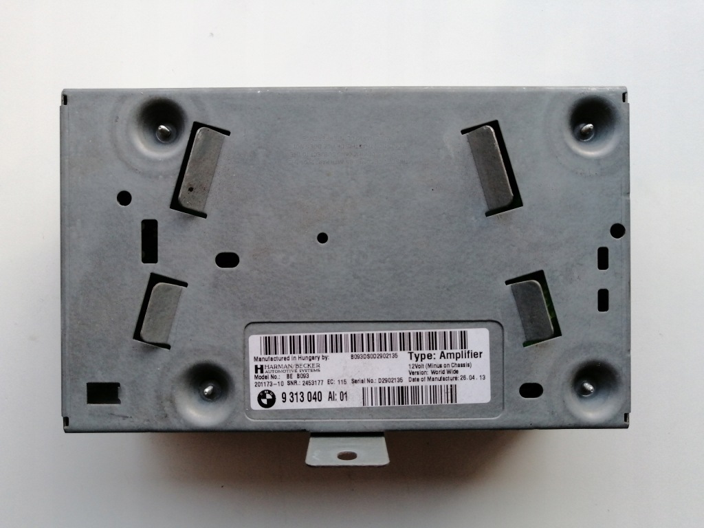 фото №1, Усилитель hifi bmw f10 f11 9313040