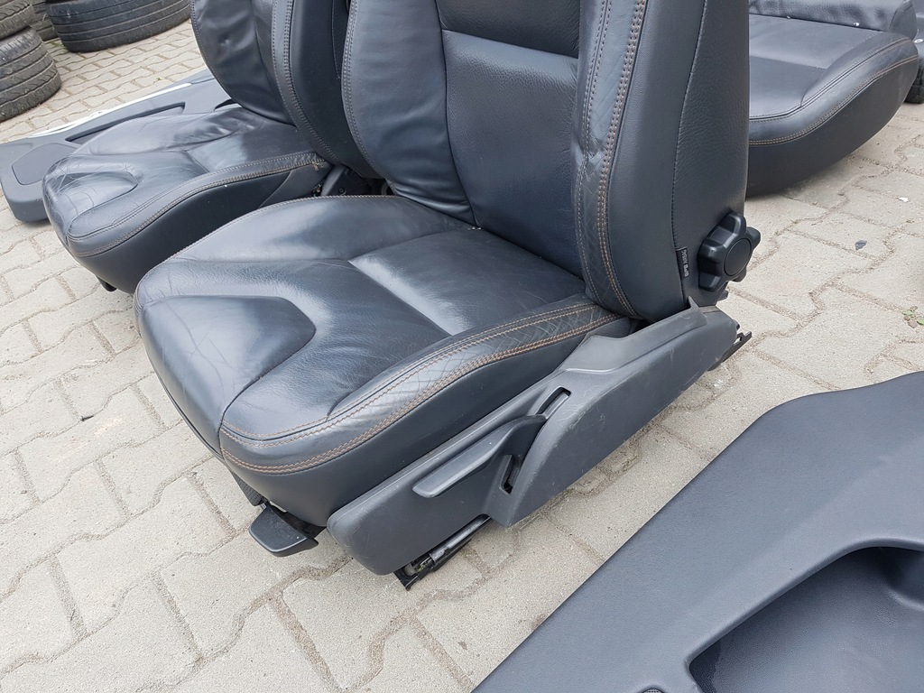 фото №9, Volvo xc60 i 08-13r сиденья кожаный заднее сиденье