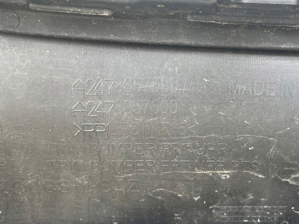 фото №14, Mercedes glb w247 247 бампер передний перед