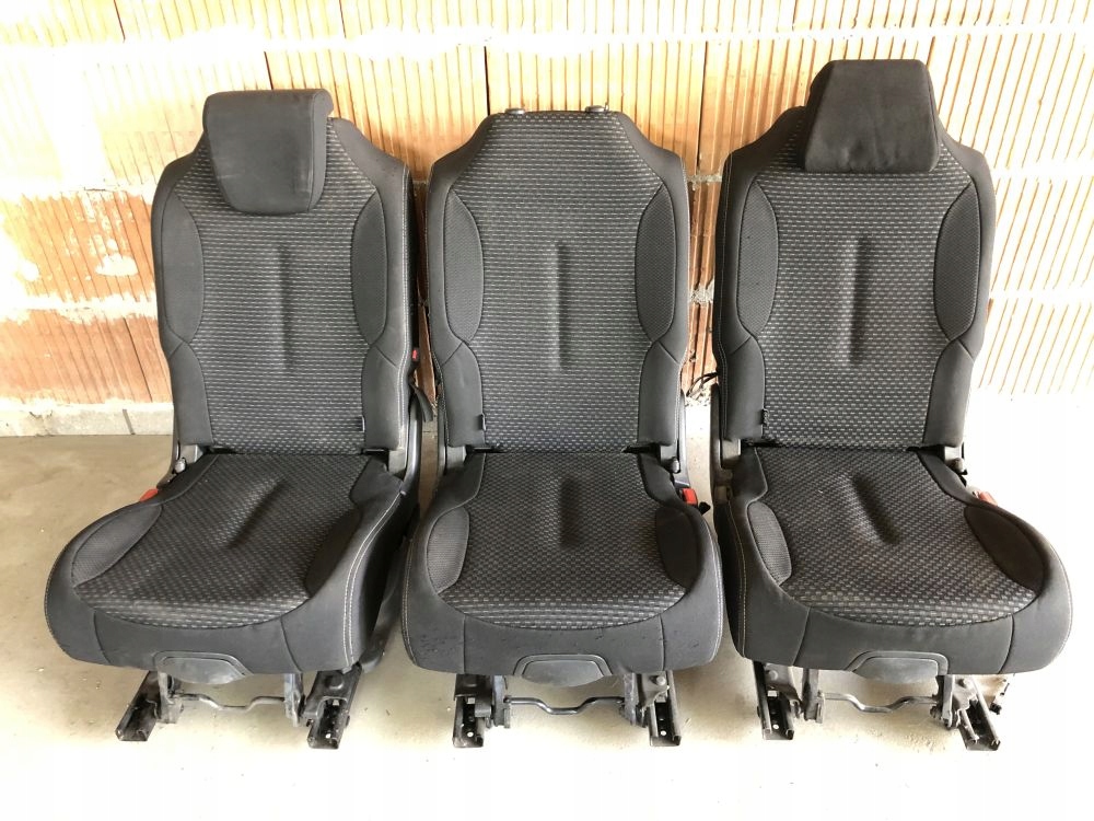 фото №1, Citroen c4 picasso сиденье левый правый задняя задний