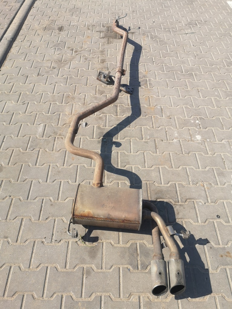 фото №1, Audi q3 8u гаситель выхлоп 2.0 tdi комплект