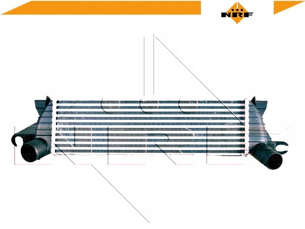 Nrf 30511 радіатор повітря наддувний Ціна