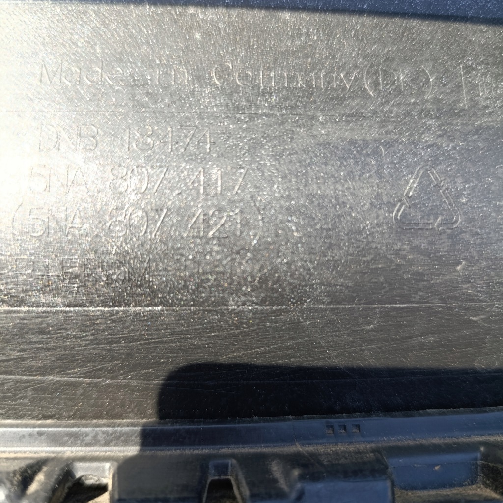 фото №12, Volkswagen vw tiguan ii 2 lift 5na бампер задний задняя 5na807421