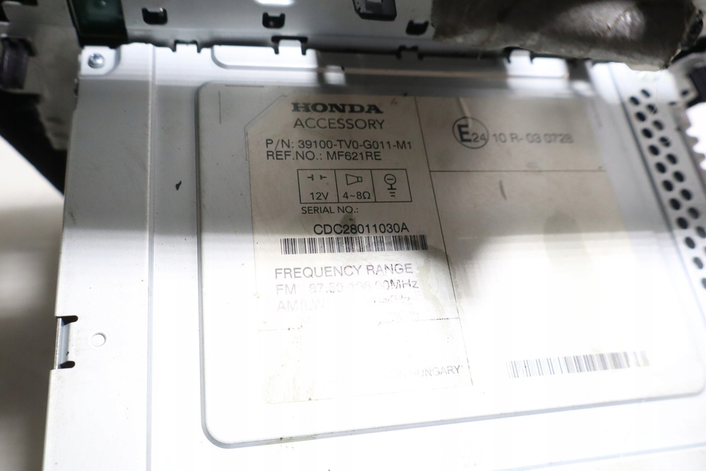 фото №4, Радио honda civic ix