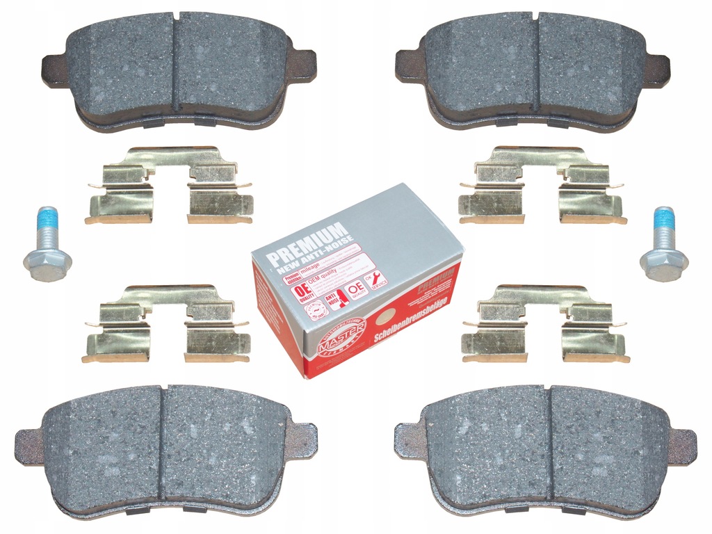 фото №1, Тормозные колодки тормозные задняя renault clio fluence captur