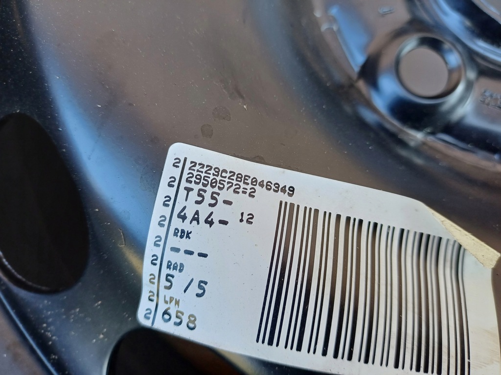 фото №11, Вкладиш багажника + колесо 16cali vw passat b6 nr. 3c5012115c