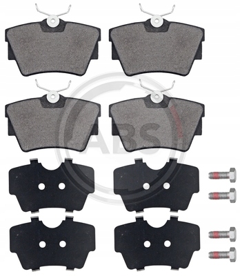 фото №4, A.b.s. гальмівні колодки гальмівний. renault trafic 01- задня