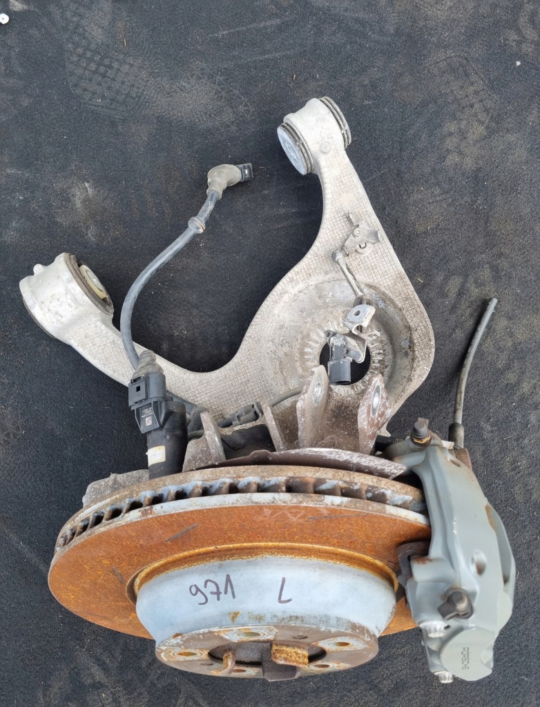 фото №1, Porsche panamera 971 поворотный кулак задняя левая рычаг