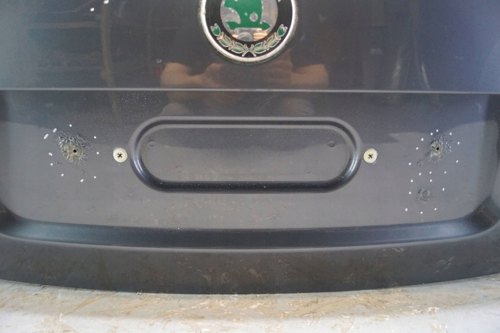 фото №14, Skoda fabia ii 2 кришка багажника задня багажника k762