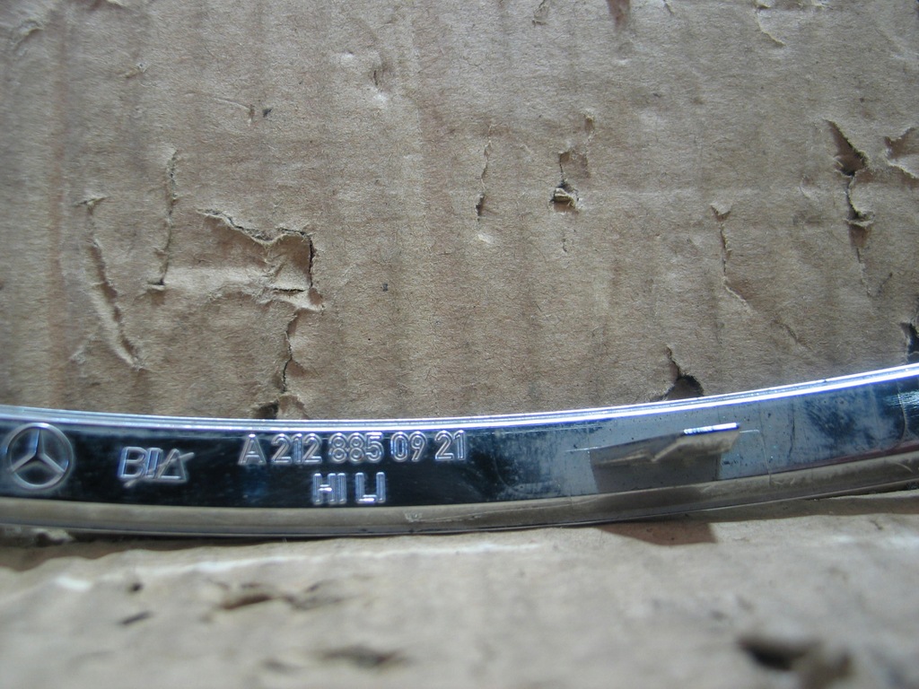 фото №6, Молдинг хром бампера левый задняя mercedes e klasa w212 a2128850921