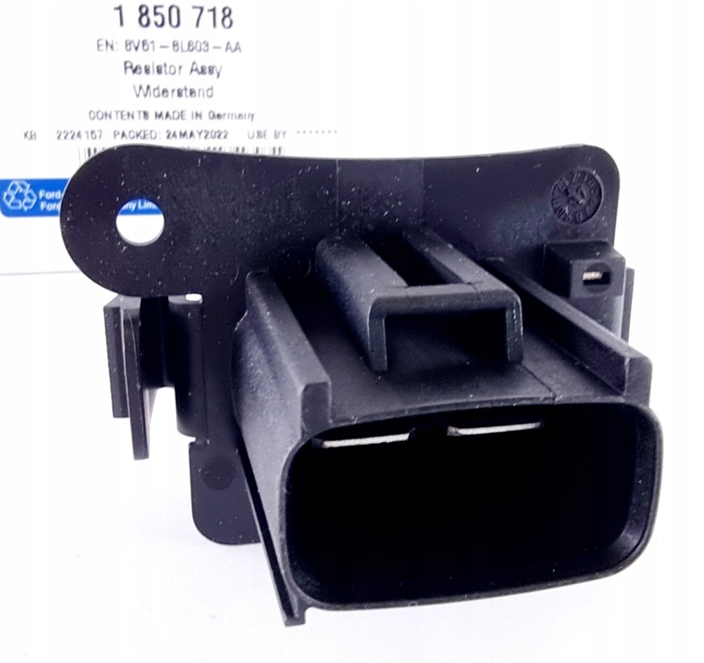 фото №1, Резистор вентилятор ford bmax/fiesta vi 1.0-1.6 08-