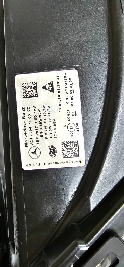 фото №8, Mercedes w213 e-klasa лампа перед передняя левая