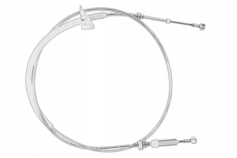 фото №1, Трос рычаг переключения передач