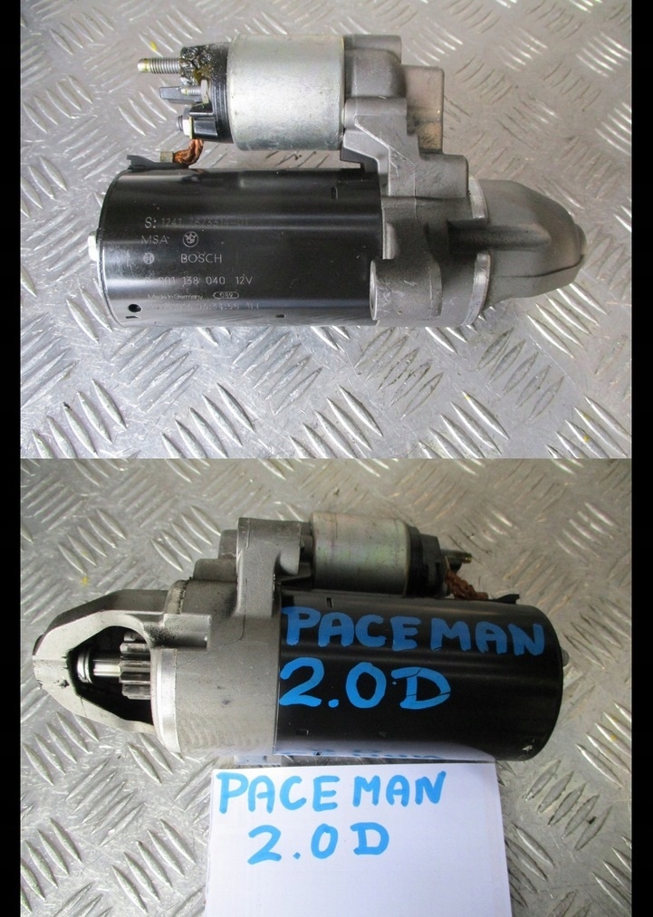 фото №1, Стартер mini countryman paceman 2.0d