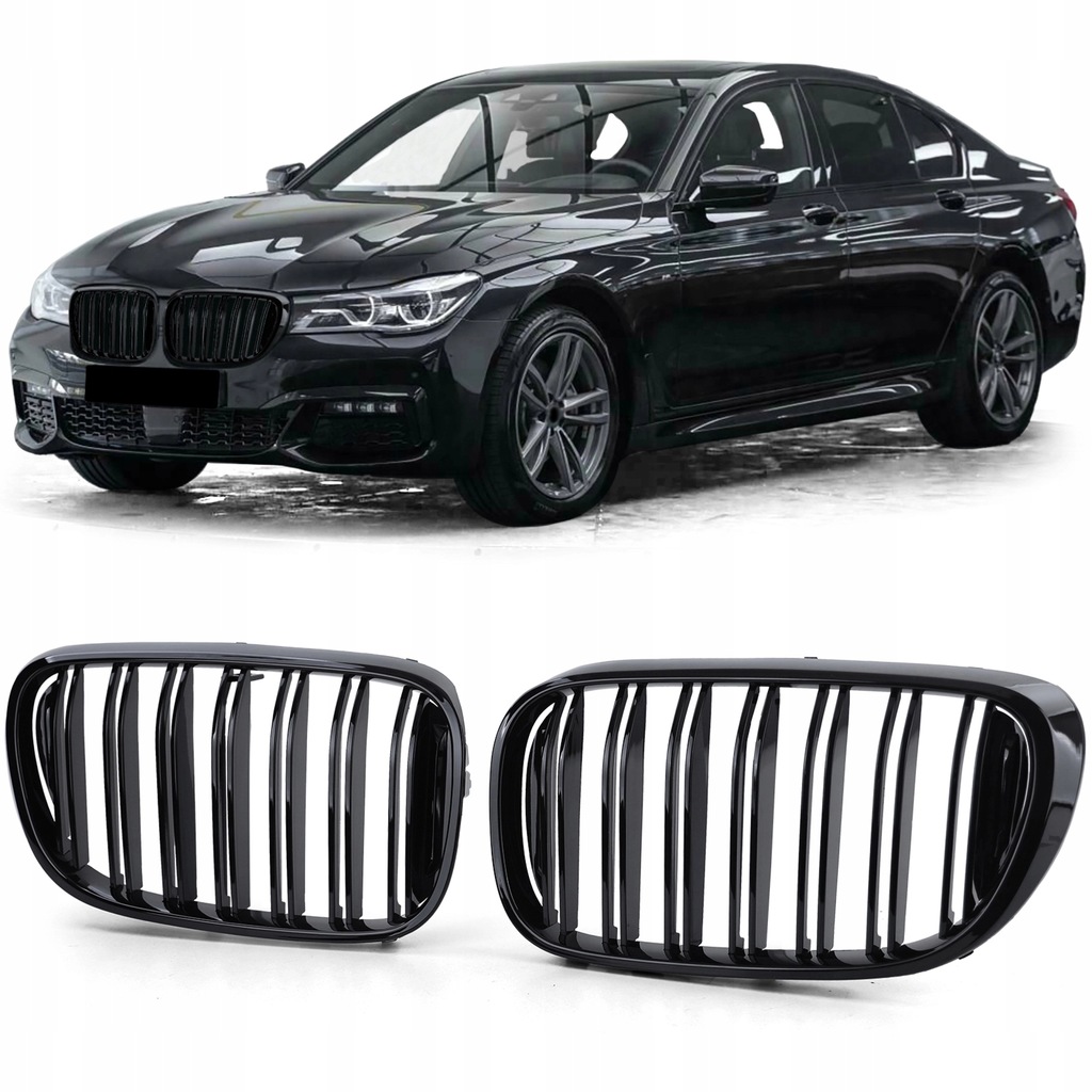 фото №1, Решётка радиатора решётки радиатора bmw 7 g11 15-19 black