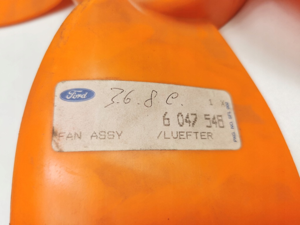 Вентилятор радиатора ford fiesta 1976-1989 ax оригинальный номер 6047548 Недорого