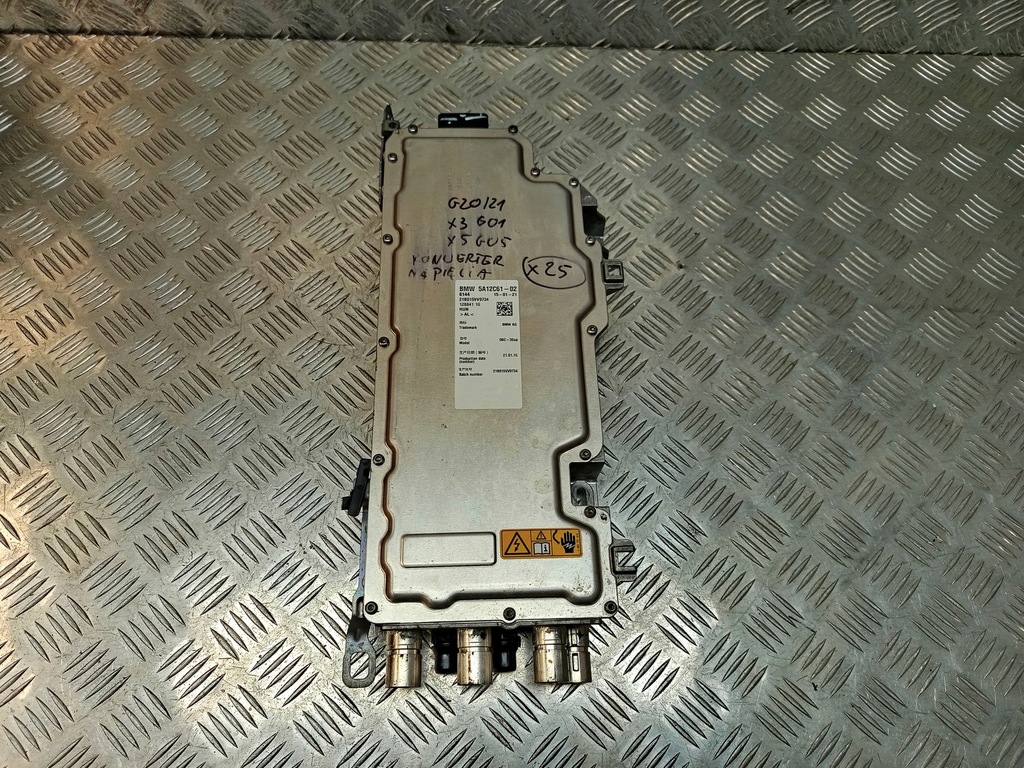 фото №8, Bmw оригінальний номер 5a12c61 x3 g01 x5 g05 модуль блок керування заряджання конвертер напруги