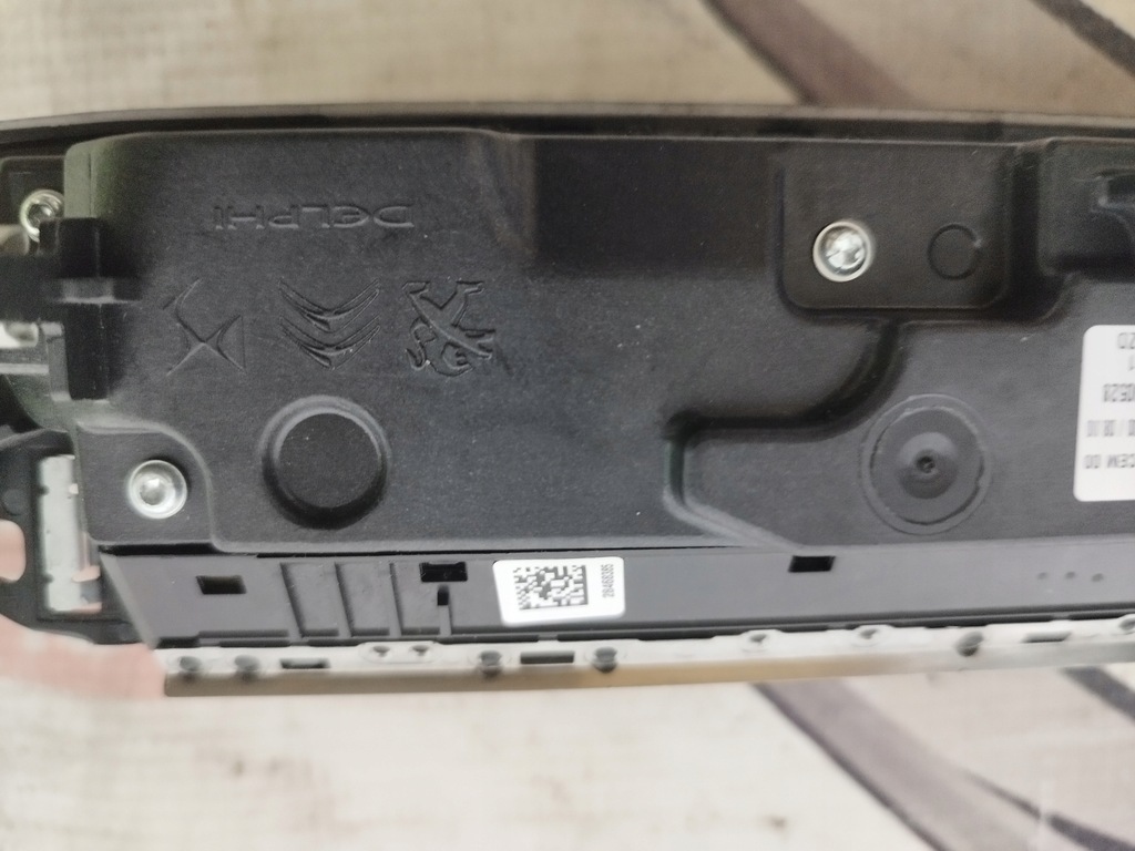 фото №6, Панель кондиціонера керування радіо peugeot 3008 ii org 98106111zd