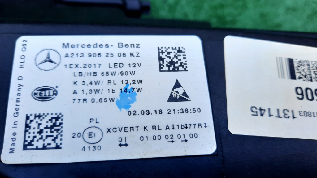 Mercedes e-klasa w213 full led фара передняя в Украине
