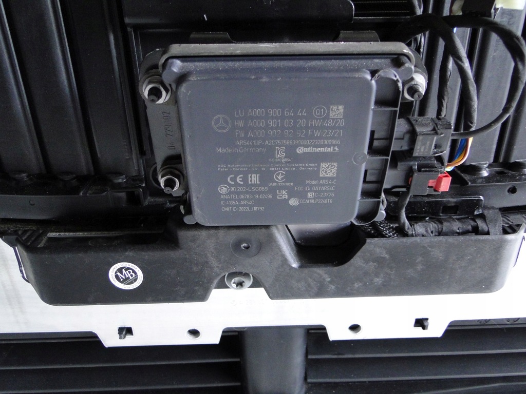 фото №8, Mercedes c w206 206 pas передний усилитель amg комплект радиатор вентилятор