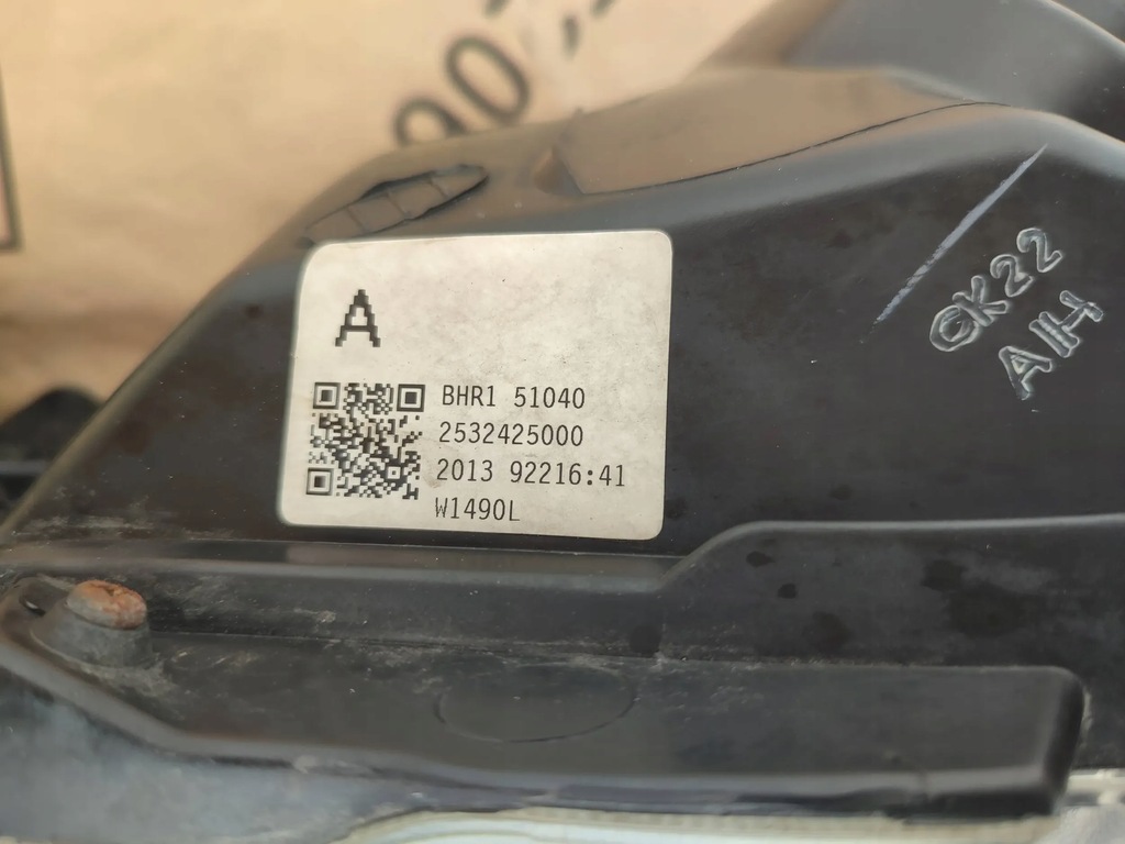 фото №14, Фара лампа лівий перед mazda 3 iii 2014 bm bhr151040