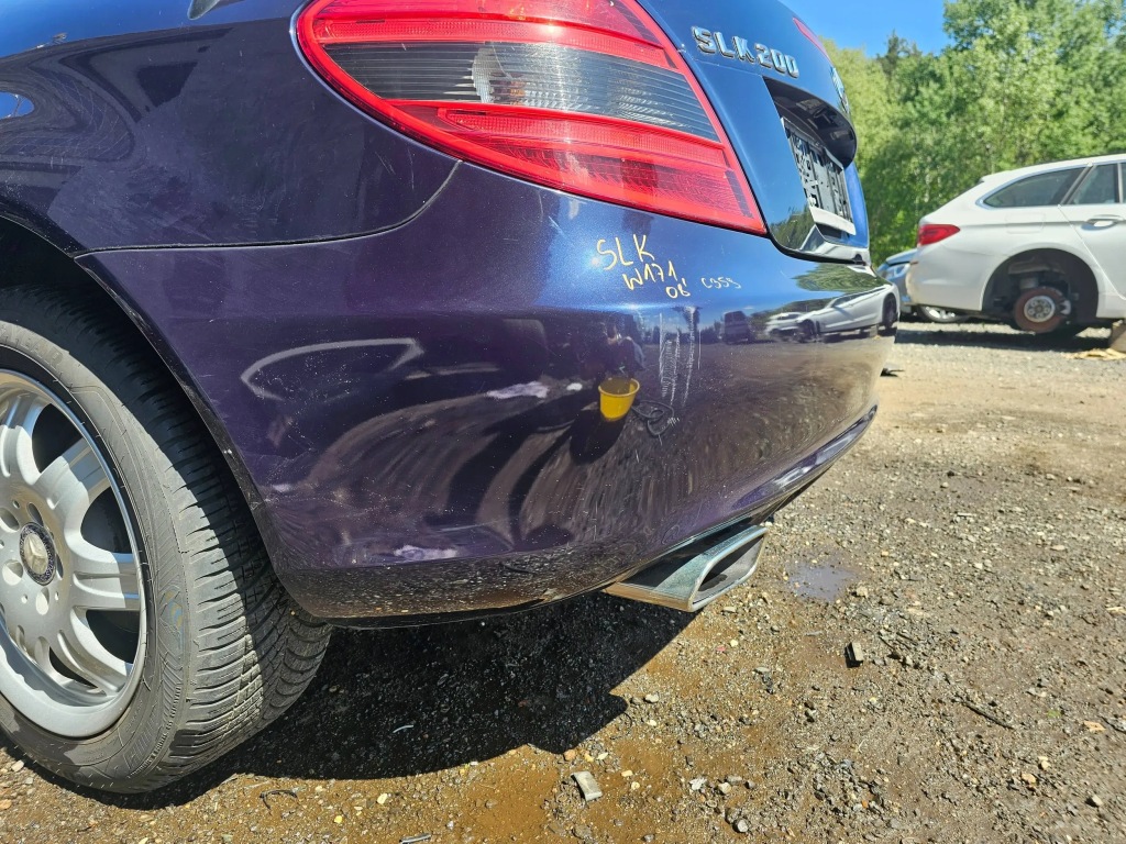 фото №4, Mercedes slk r171 w171 бампер задняя задний цвет c359 2008 r