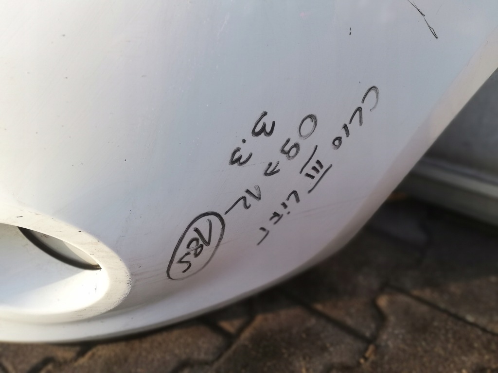 фото №4, Бампер передний renault clio iii lift 09-12 185