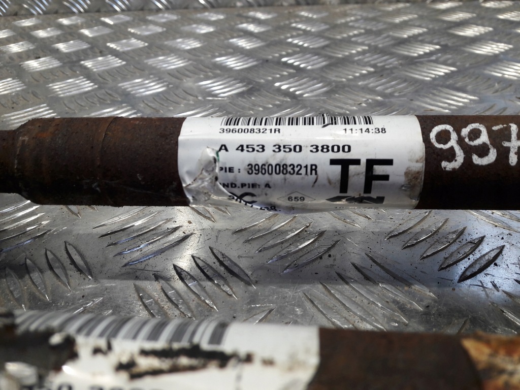 фото №6, Smart forfour ii w453 brabus привідний вал права org.bdb.