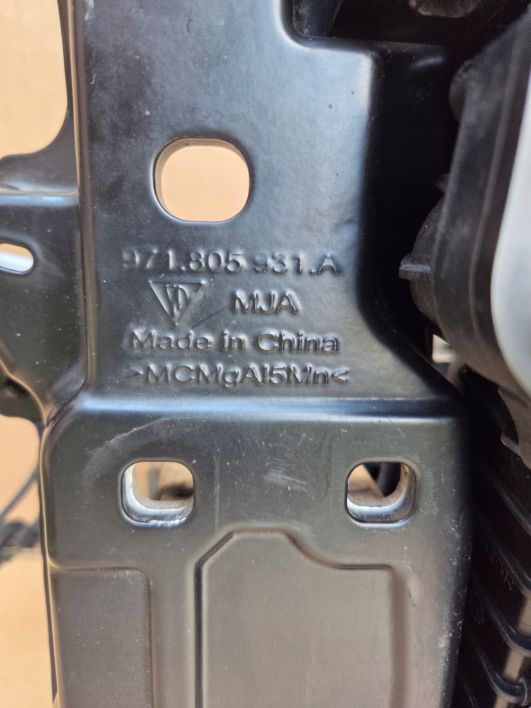 фото №14, Комплект радіатор вентилятор pas передній porsche panamera 971 4.0 turbo 4s