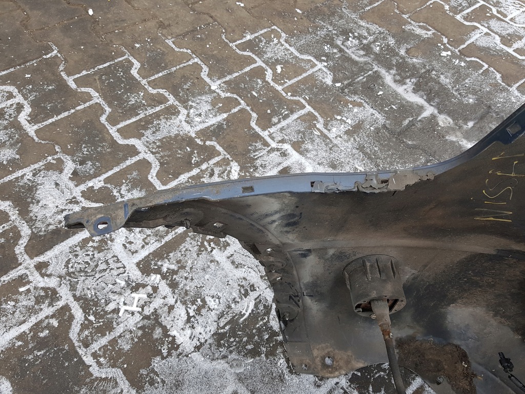 фото №12, Nissan qashqai i j10 +2 06-09r бампер задняя bw9g