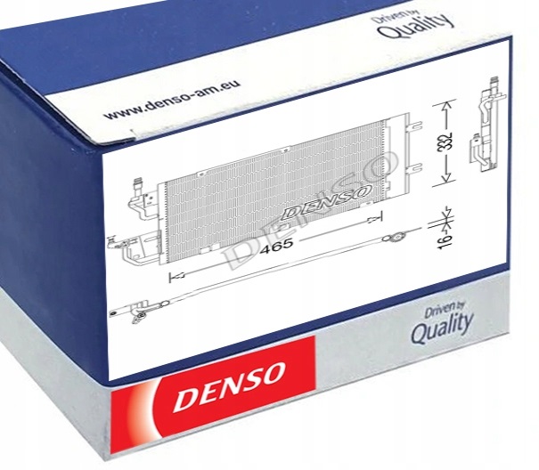 фото №1, Denso dcn20037 конденсатор, кондиціонер