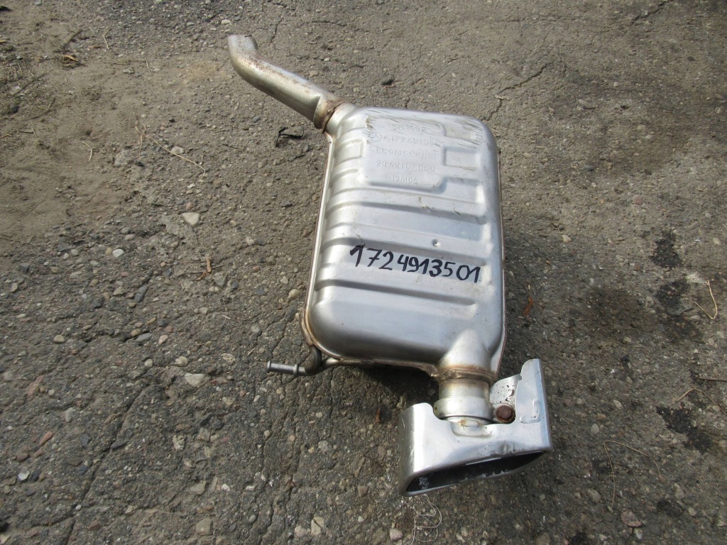 фото №9, Гаситель конечный выхлоп mercedes-benz slk r172 172 a1724913501