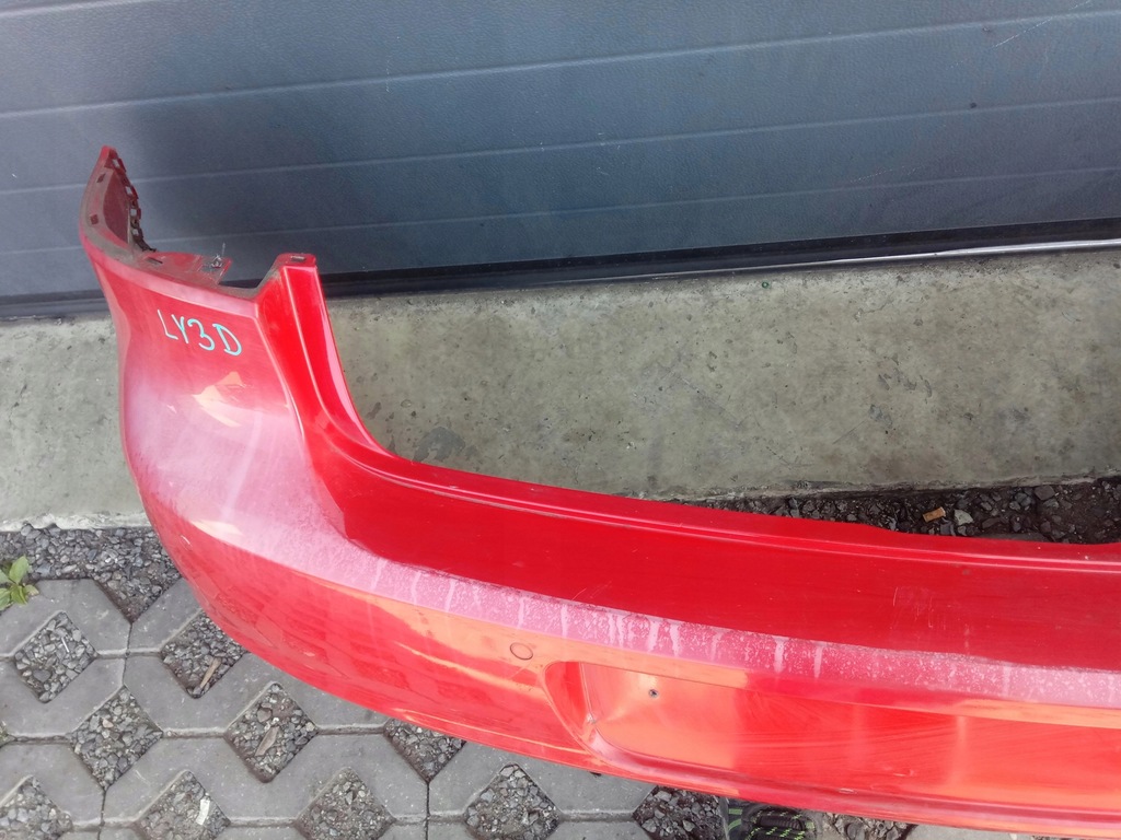 фото №8, Бампер задняя vw golf vi hb kompletny с датчиками ly3d