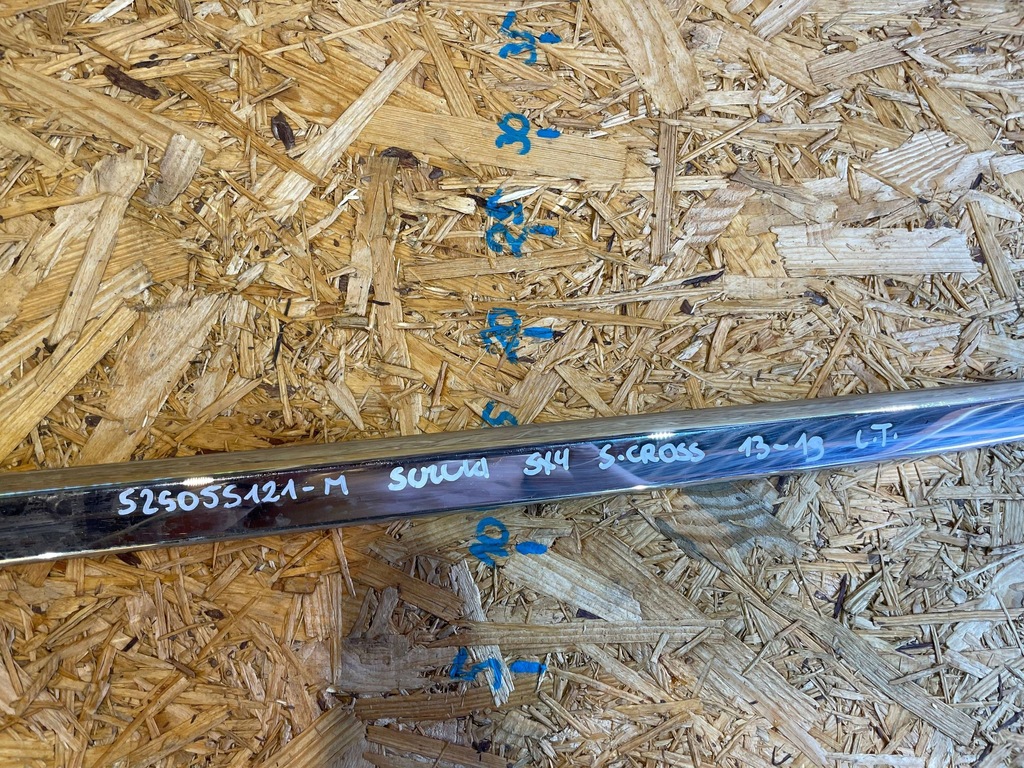 фото №11, Suzuki sx4 sx-4 s-cross i 1 13-21 молдинг нижняя хром дверь левая перед