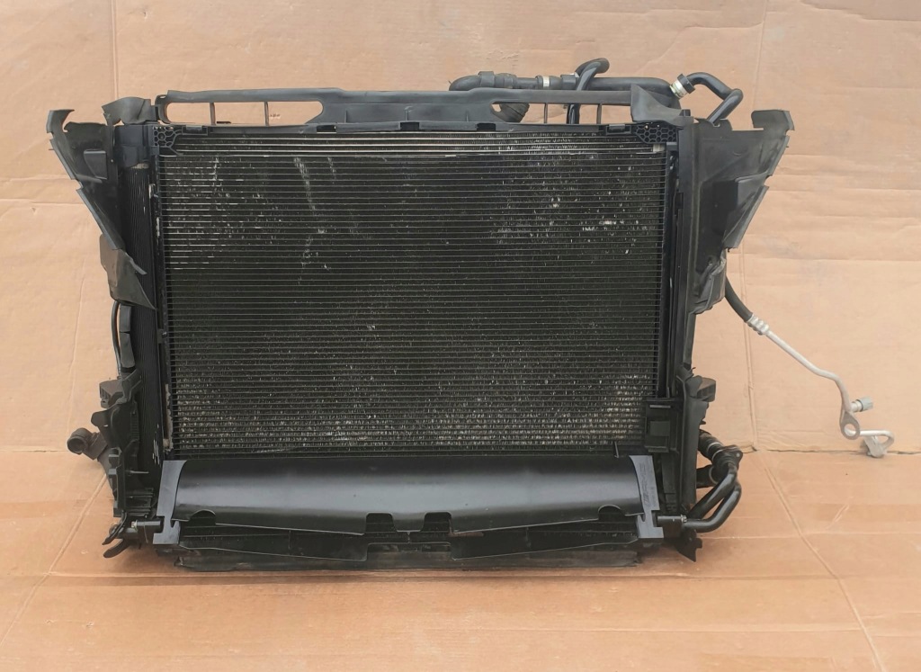 фото №12, Mercedes w222 s 63 amg pas передний радиатор усилитель вентилятор комплект