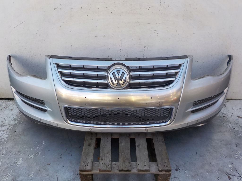 Купить 834 volkswagen touareg 1 рестайлинг  бампер перед передний