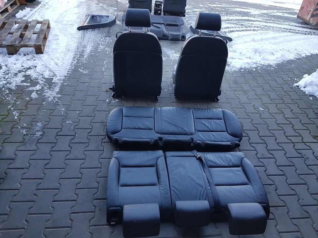 фото №4, Audi a3 8p s-line сиденья кожаный заднее сиденье 3d