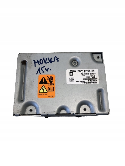 фото №1, Преобразователь opel mokka 13594408