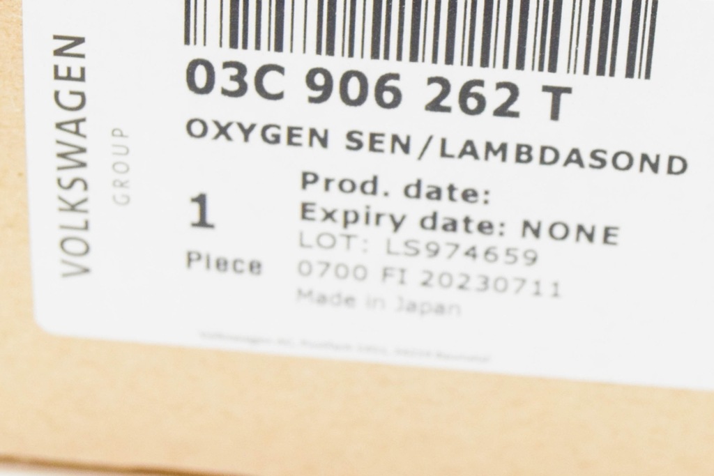 фото №8, Vw eos 1f датчик лямбда-зонд 03c906262t nowa оригинальная