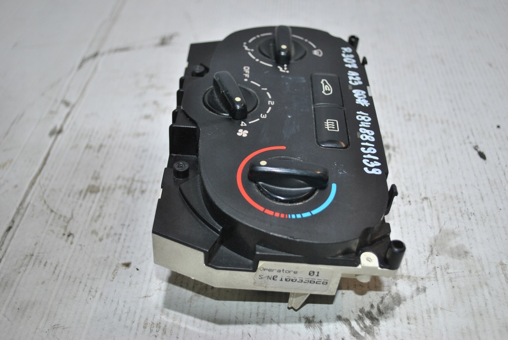 фото №8, Панель керування вентиляція peugeot 307 1848819139